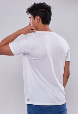 POLO HENLEY WHITE BAMBÚ+PIMA 