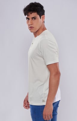 POLO HENLEY NATURE BAMBÚ+PIMA 