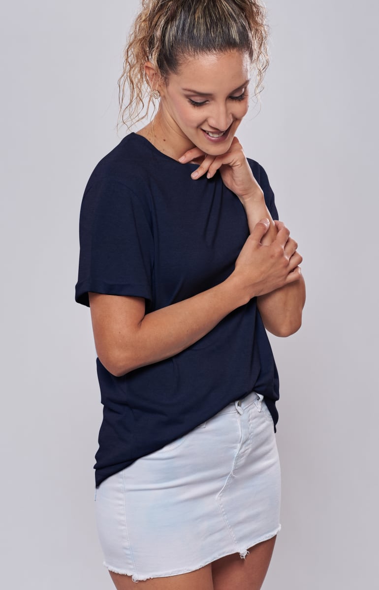 POLO OVERSIZE BAMBU+PIMA PACIFIC BLUE1