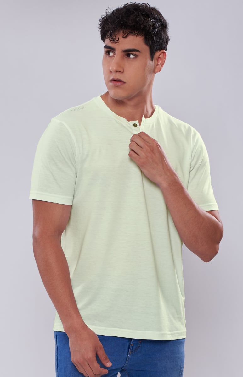 POLO HENLEY MINT BAMBÚ+PIMA2