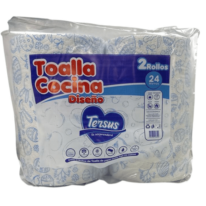 TOALLA COCINA DISEÑO DH 2X81