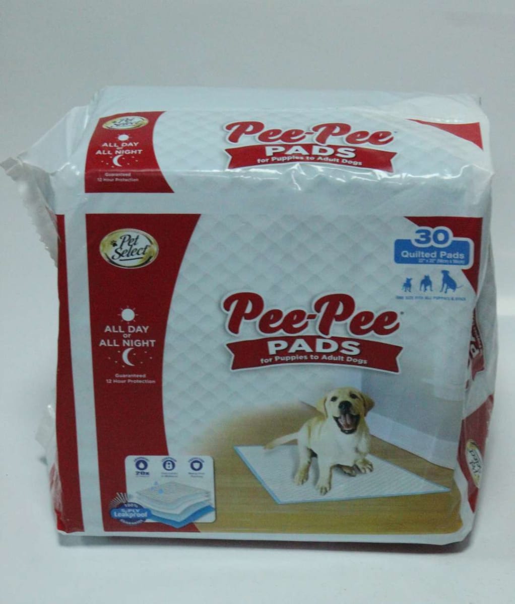 pet select pee pee pads
