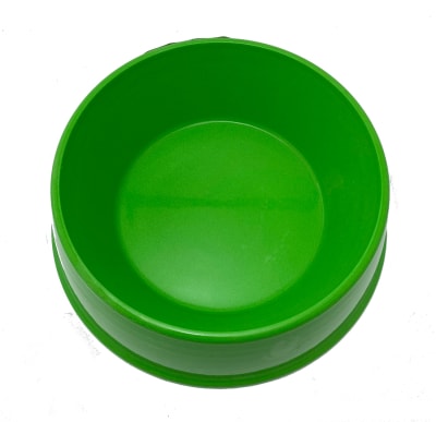 Plato Ecopet Redondo Pequeño Verde 17,2x17,2x5,5 cm