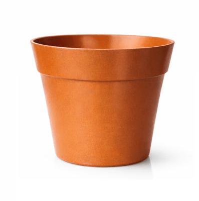 Macetero Bio Bamboo Clasica Terracota 25x25x17 cm
