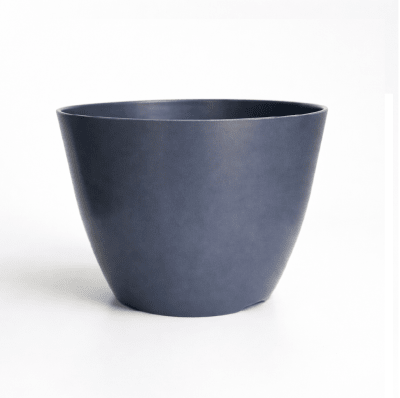 Macetero Bio Bamboo Actual Gris 24x24x18 cm