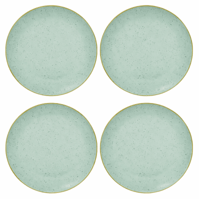 Set 4 Platos Menta BioBamboo 20 cm