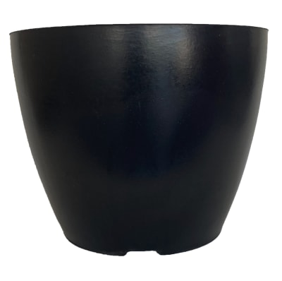 Macetero Bio Bamboo Actual Negra 24x24x18 cm