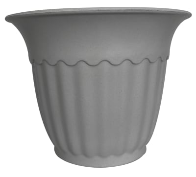 Macetero Bio Bamboo Olimpo Gris 34x34x26 cm