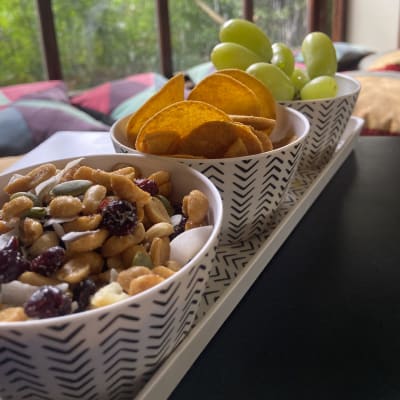 Set 3 Bowls Con Bandeja Flechas