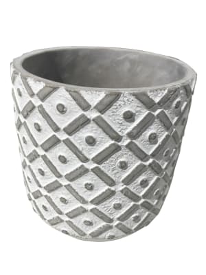 Macetero Cemento Rombo
