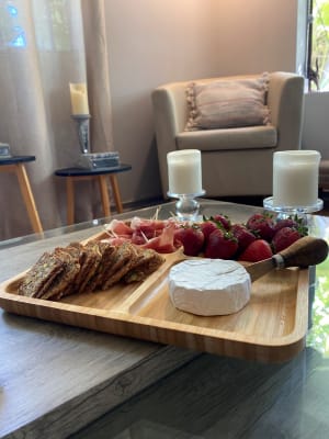 Tabla Picoteo Bio Bamboo Cuadrada 25 Cm