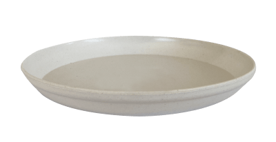 Plato Bio Blanco (modelo Clasico, Actual o Olimpo) 22x2 cm