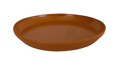 Plato Bio Terracota (modelo Clasico, Actual o Olimpo) 22x2 cm