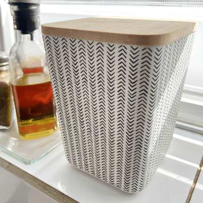 Canister Biobamboo Flechas 14 Cm