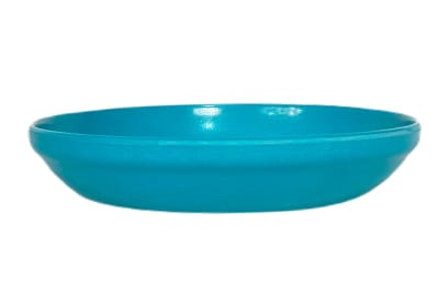 Plato Bio para modelo Curvo turquesa14x2 cm