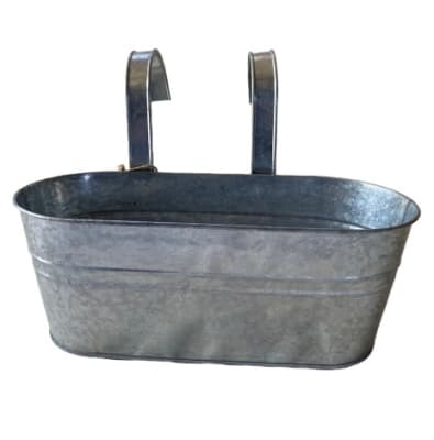 Colgante Doble Metalico XL Vintage