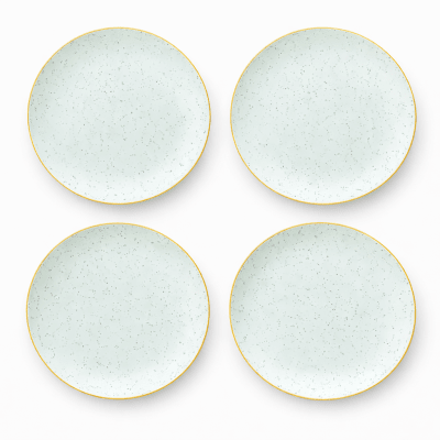 Set 4 Platos Gris BioBamboo 25 cm