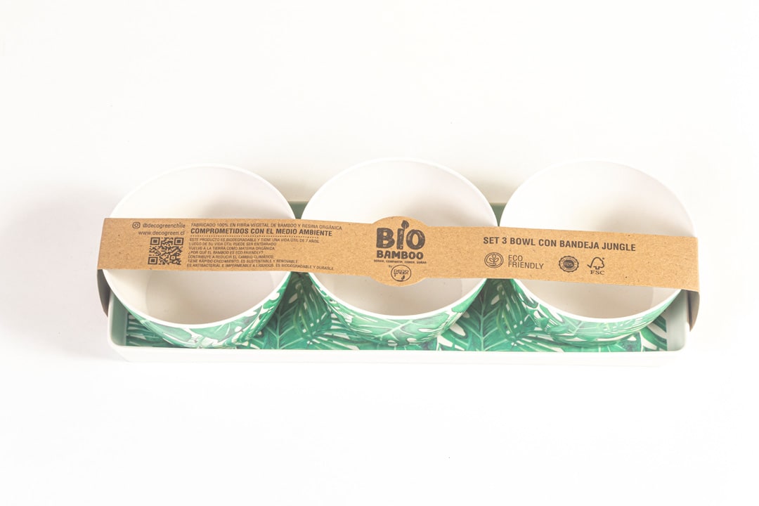 Set 3 Bowls Con Bandeja Jungle1