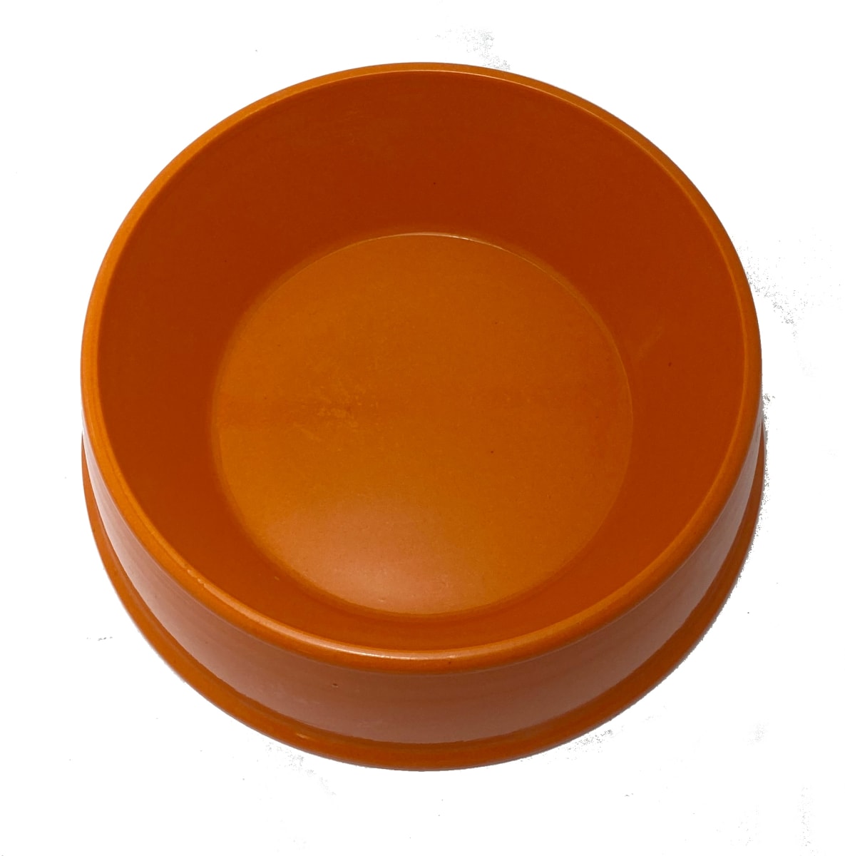 Plato Ecopet Redondo Pequeño Naranja 17,2x17,2x5,5 cm1