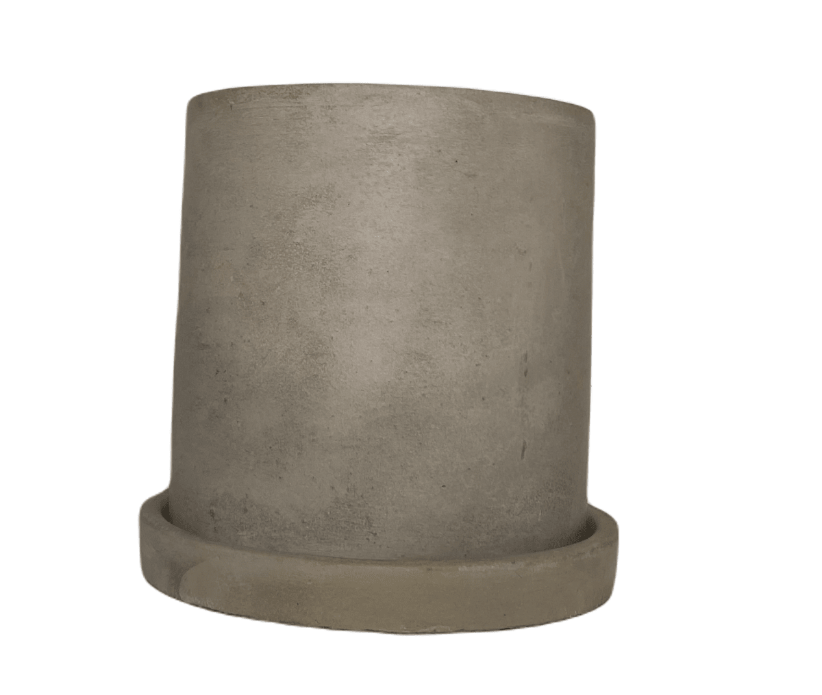 Set 2 Maceteros Cemento S 13x13x13 cm y L 18x18x18cm3