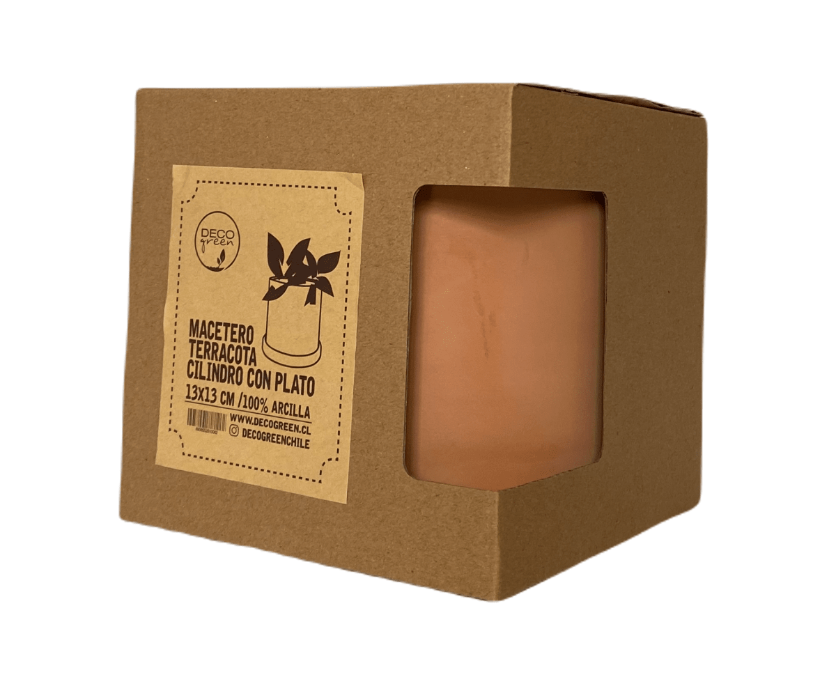 Macetero Terracota Cilind S 13x13x13 cm3