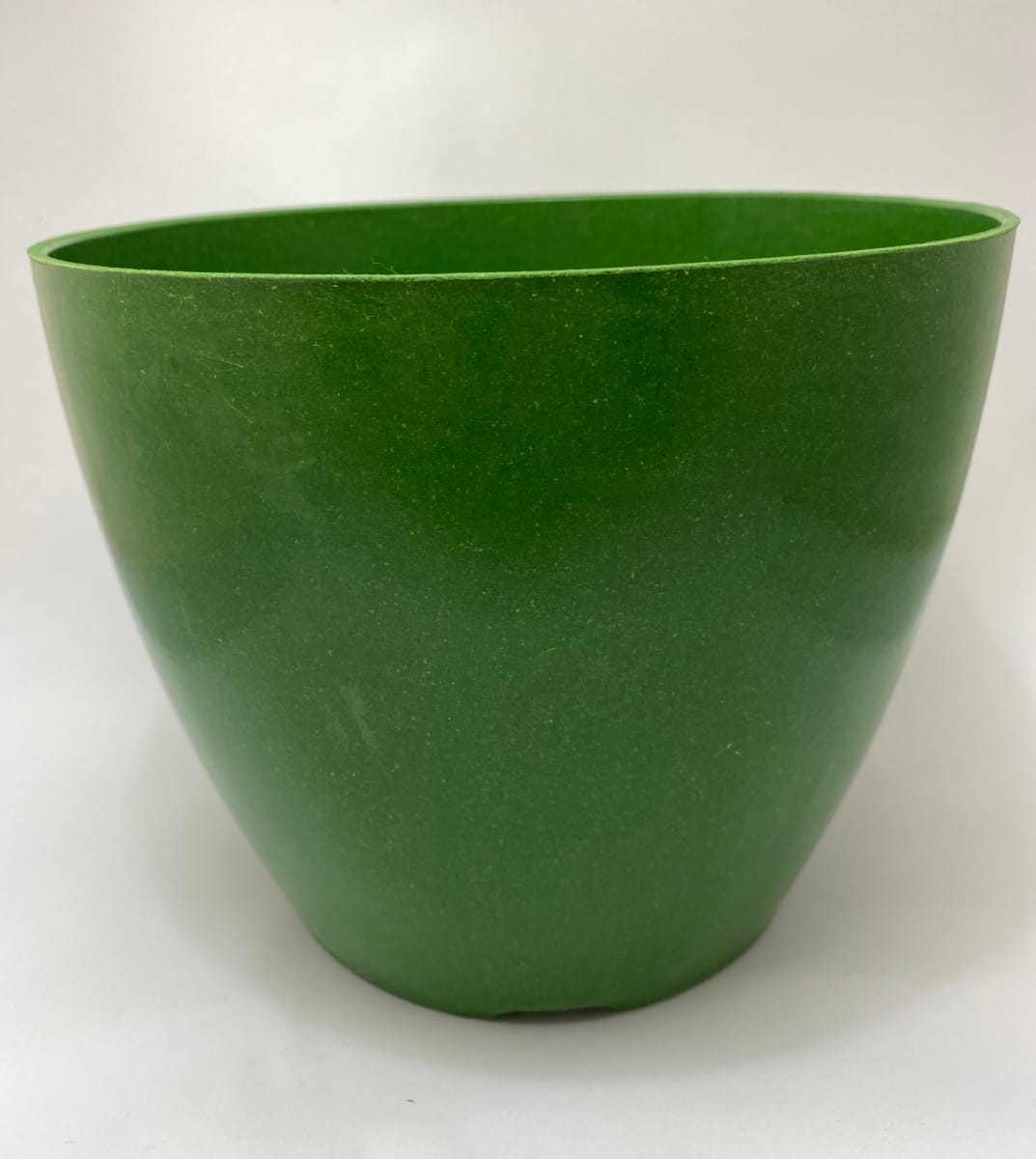 Set de 2 Maceteros con Plato Actual Musgo 24x24x18 cm3