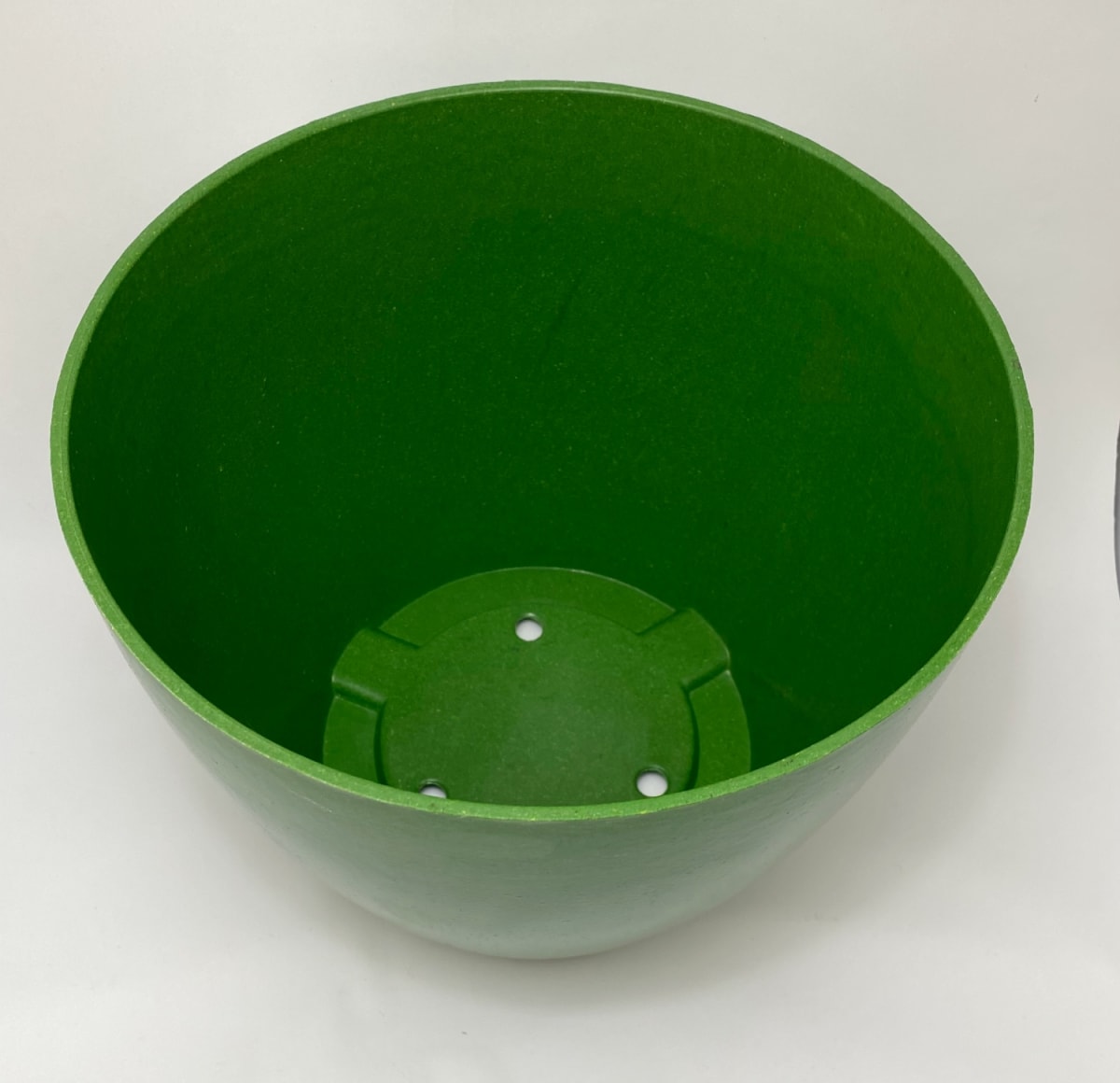 Set de 2 Maceteros con Plato Actual Musgo 24x24x18 cm4