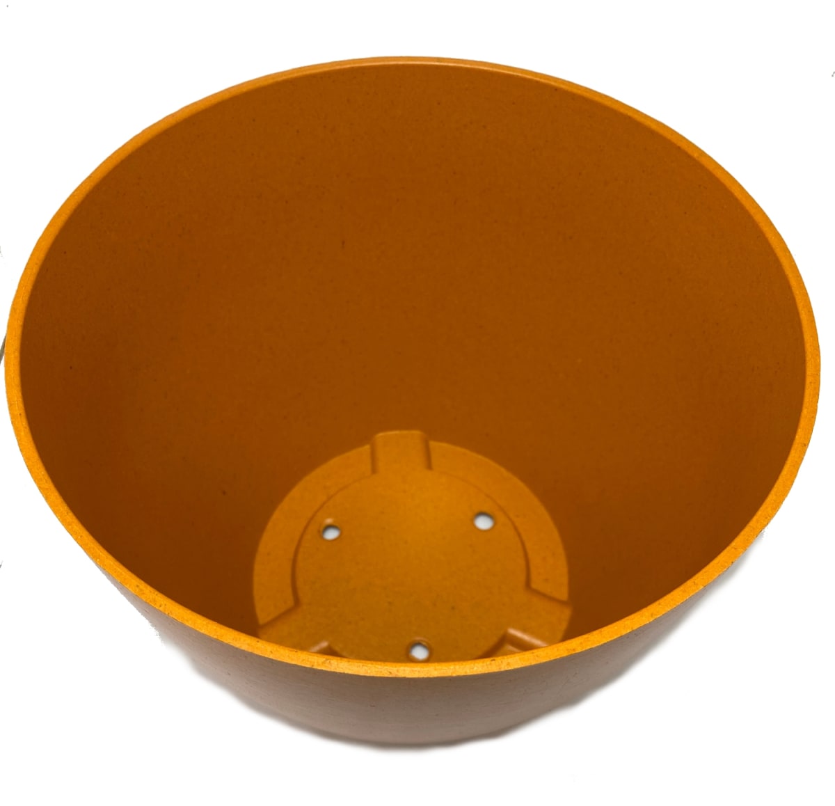 Set de 2 Maceteros con Plato Actual Terracota 24x24x18 cm4