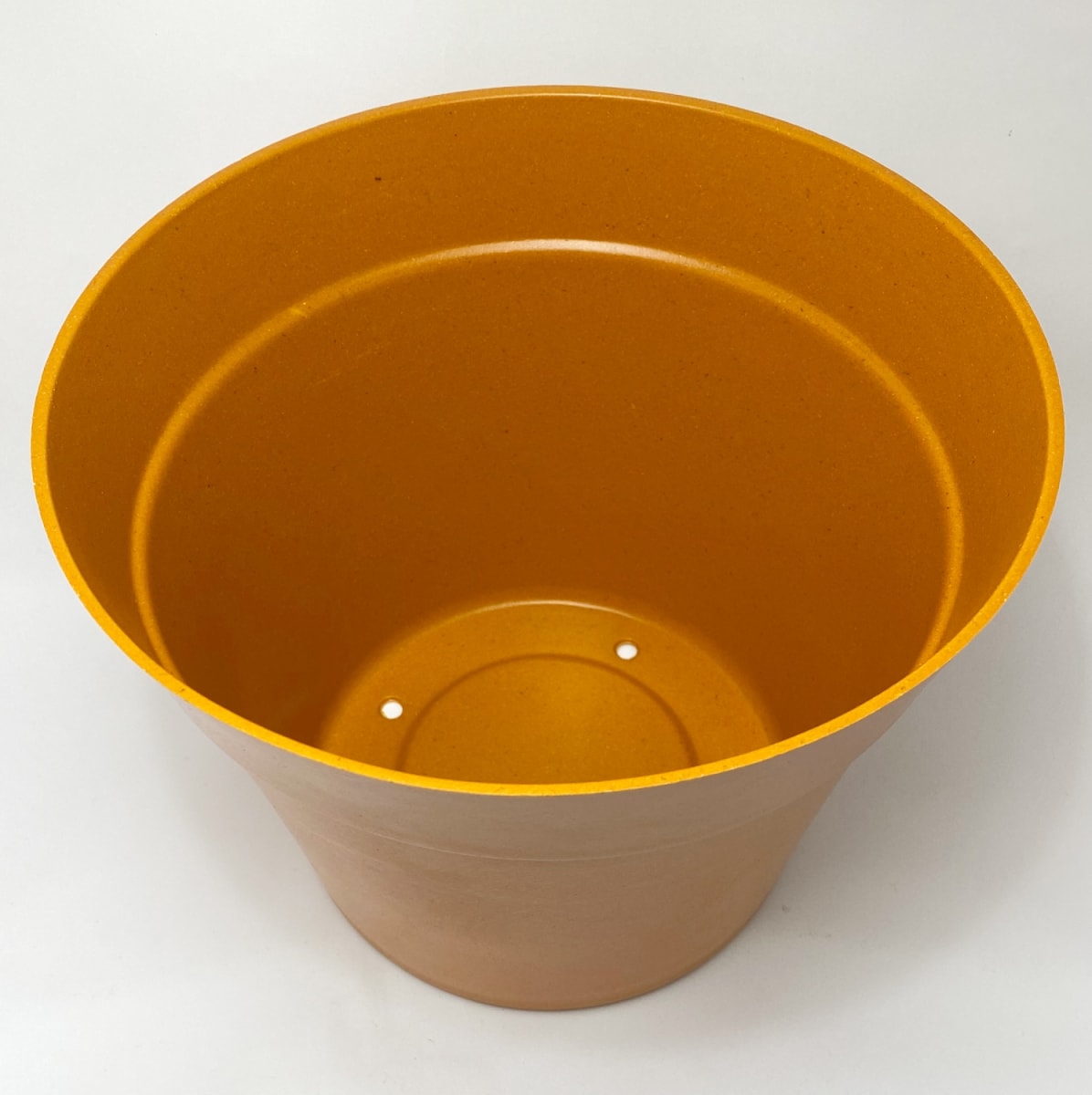 Set de 2 Maceteros con Plato Clásico Terracota 25x25x17 cm3