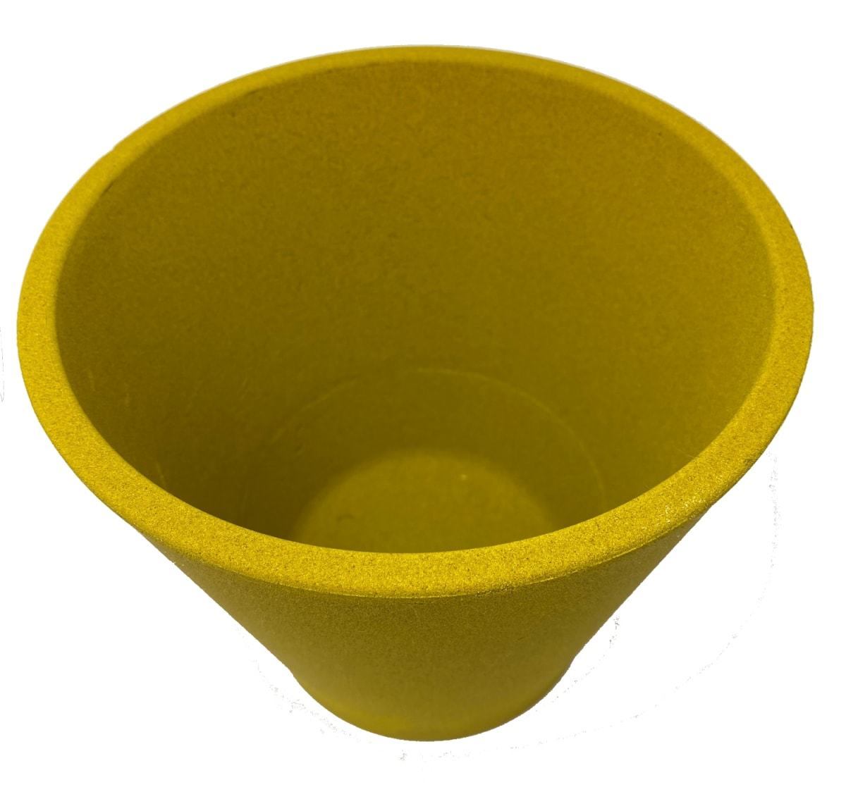 Macetero Biodegradable Arena Alto Mostaza 20x20x18 cm3