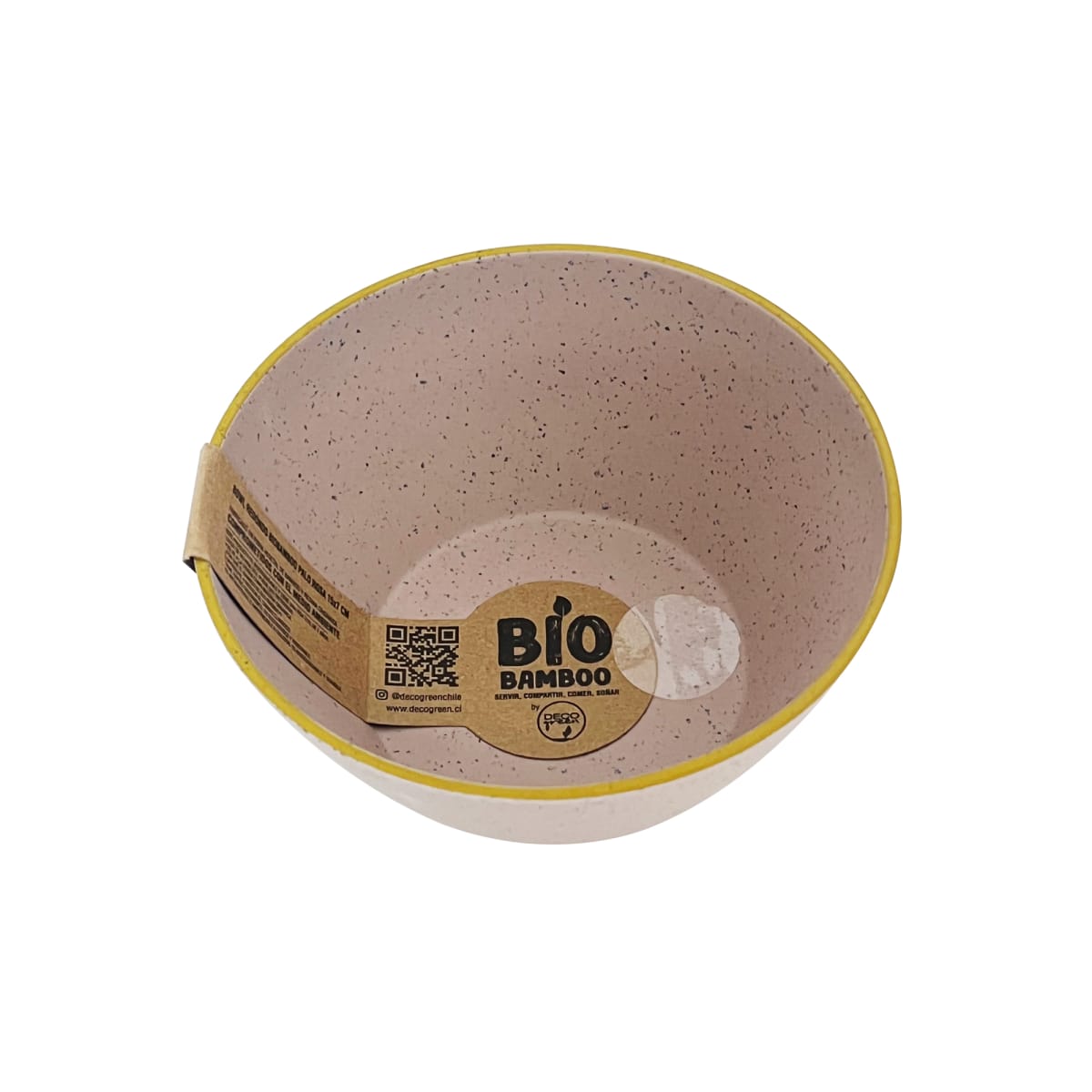 Set 4 Bowls PaloRosa BioBamboo 15x7 cm5