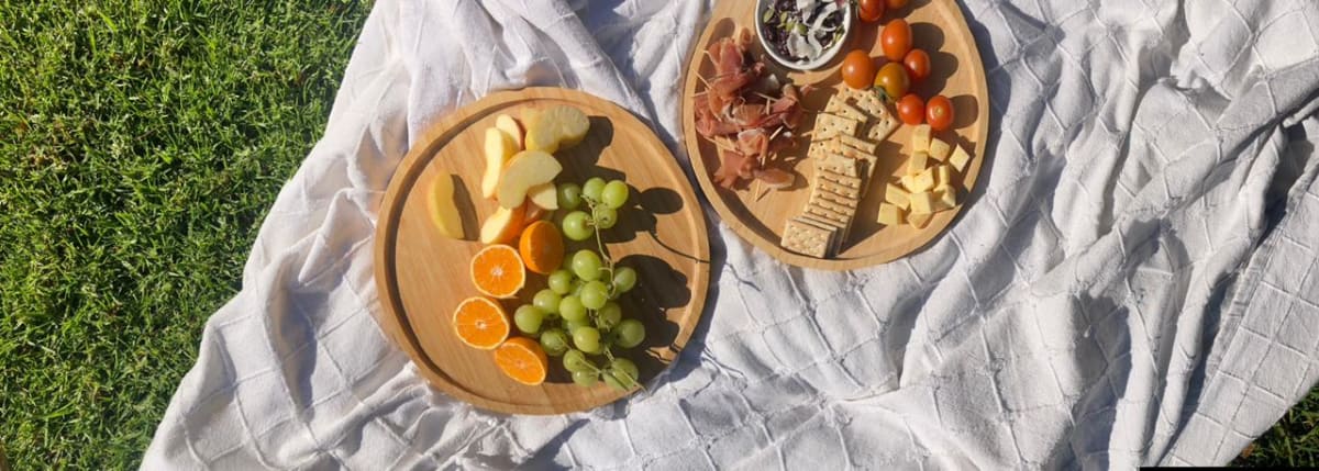 Plato Picoteo Redondo Bio Bamboo 30 Cm5