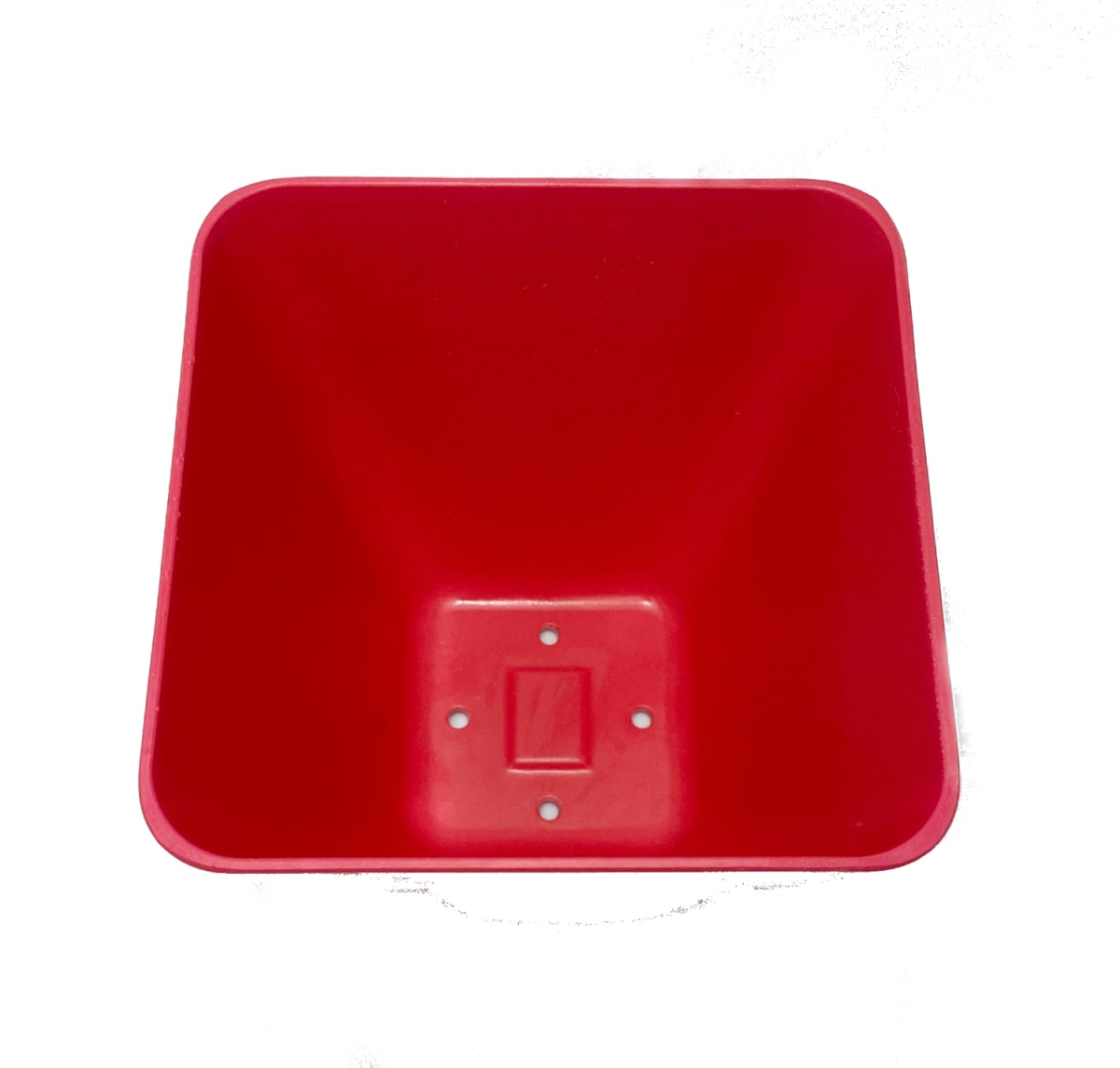 Set de 7 Maceteros Bios Cuadrado 4 Blancos 3 Coral 13,3x13,3x12,4 cm6