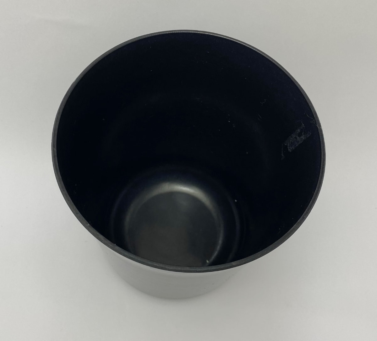 Macetero Bio Bamboo Flores Negro13x13x14,5 cm1