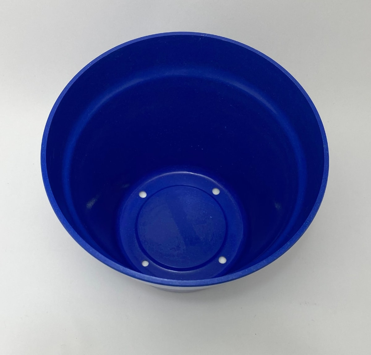 Set De 2 Macetero Bio Bamboo Redondo Azul 13,7x13,7x10 cm3