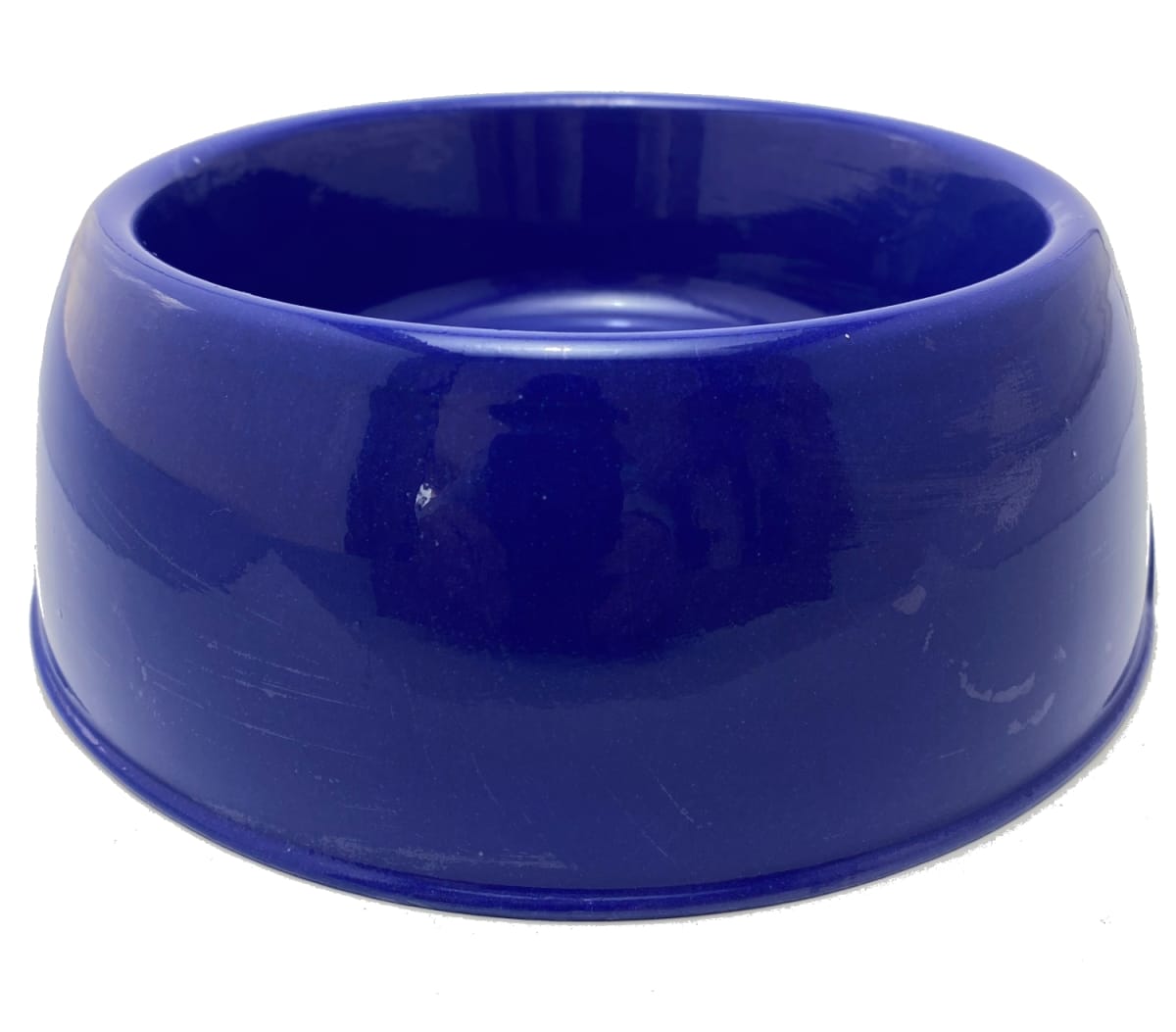 Plato Ecopet Redondo Grande Azul 22,7x22,7x7,5 cm1