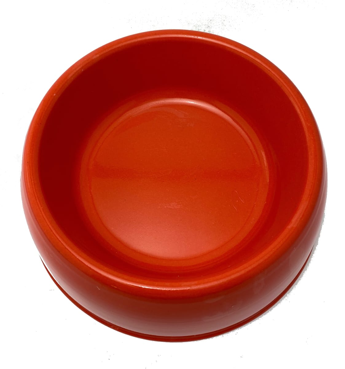 Plato Ecopet Redondo Grande Rojo 22,7x22,7x7,5 cm2