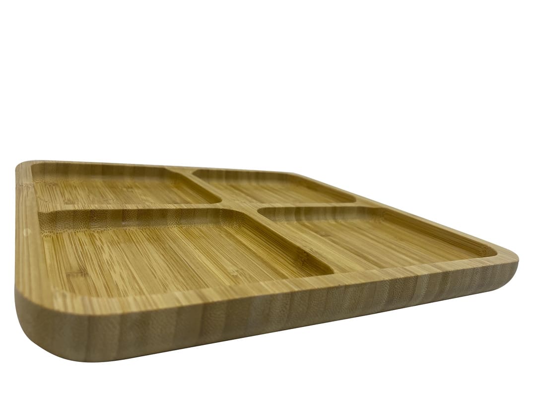 Tabla Picoteo Bio Bamboo Cuadrada 25 Cm3