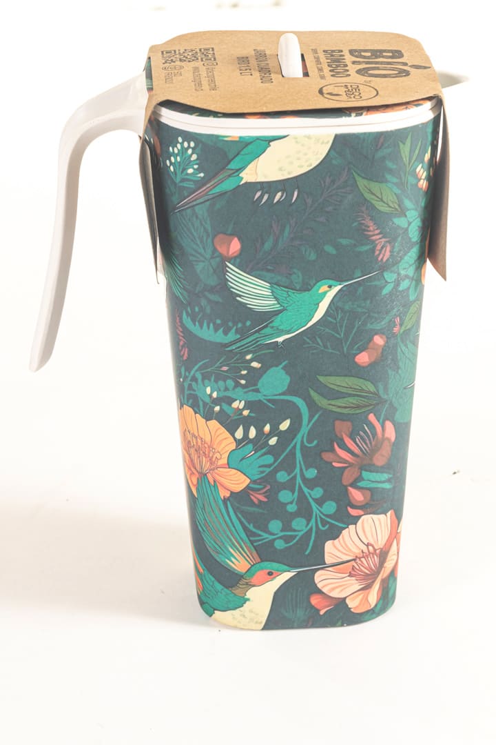 Jarron Biobamboo Cuadrado Bird 1,5 L3