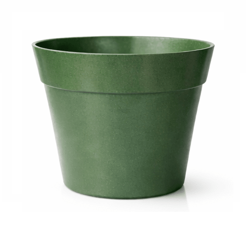 Macetero Bio Bamboo Clasica Musgo 25x25x17 cm1