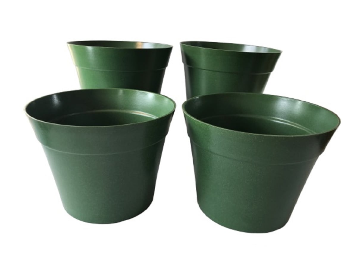 Set 4 Maceteros Bios Clásico 4 Musgo 25x25x17 cm1