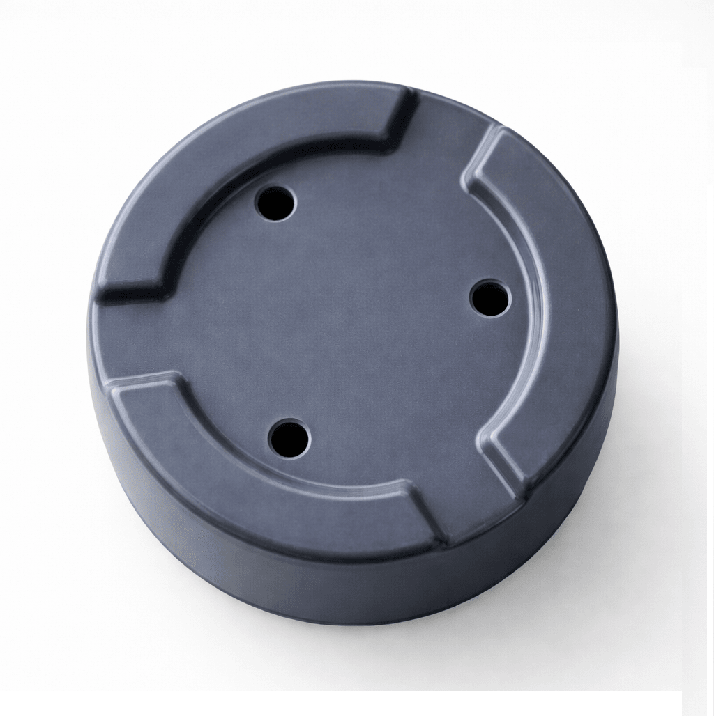 Macetero Bio Bamboo Actual Gris 24x24x18 cm3