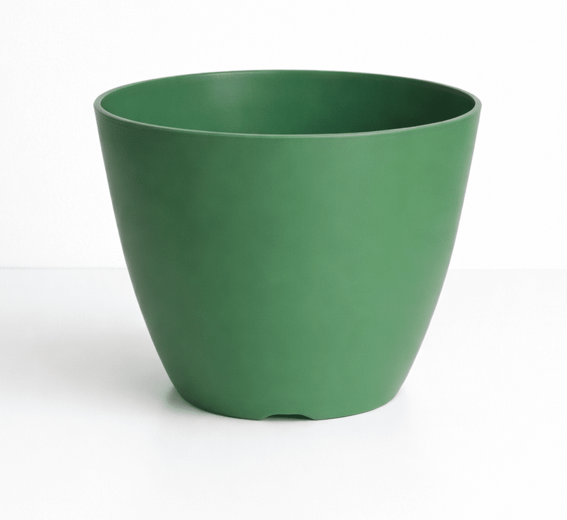 Macetero Bio Bamboo Actual Musgo 24x24x18 cm1