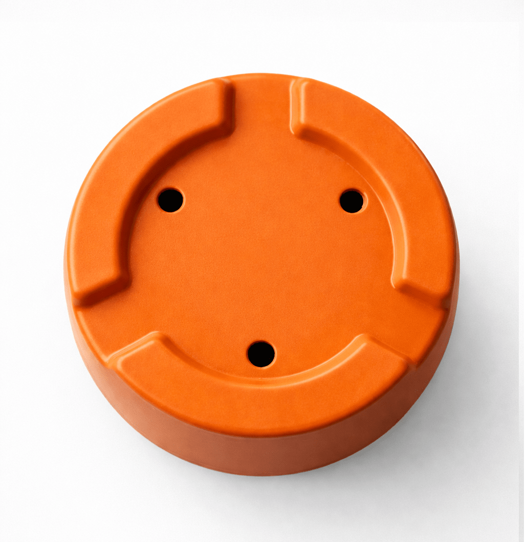 Macetero Bio Bamboo Actual Terracota 24x24x18 cm3