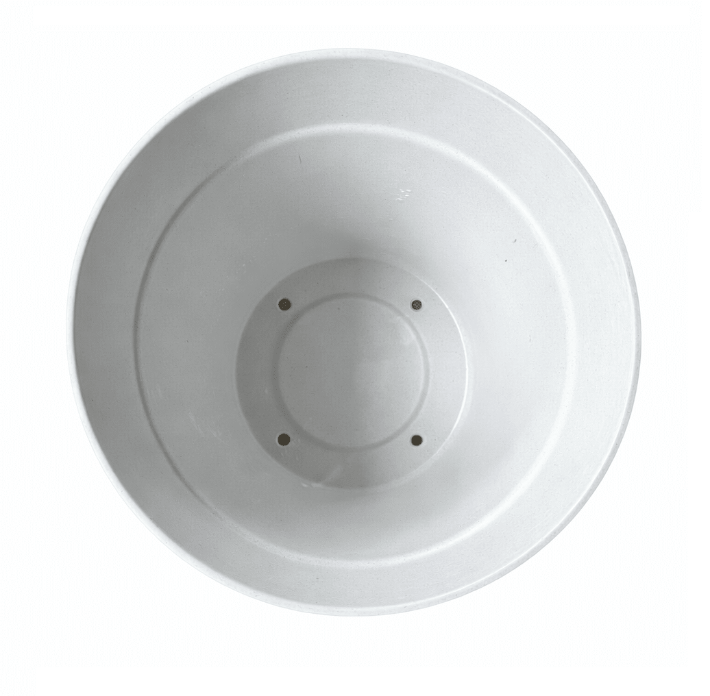 Macetero Biodegradable Bamboo Clasica Blanca2