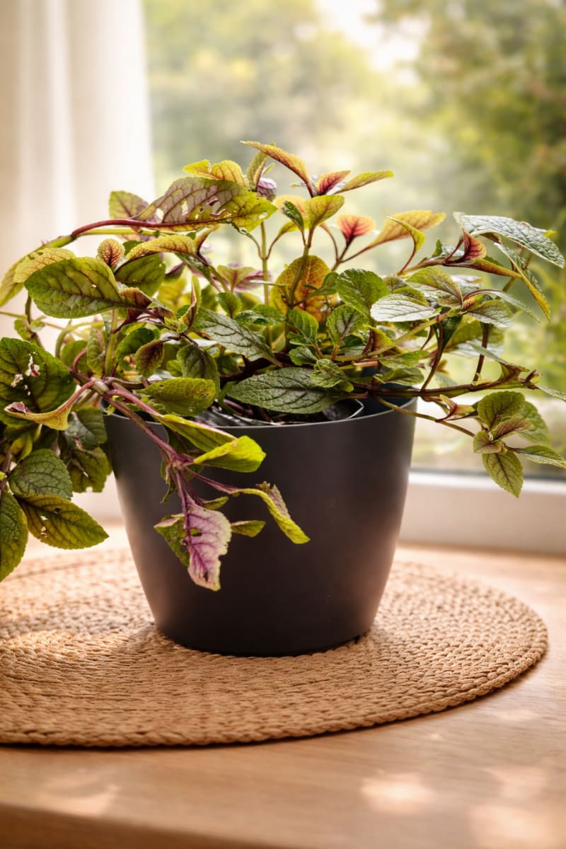 Macetero Bio Actual Negro 24x24x18 cm7