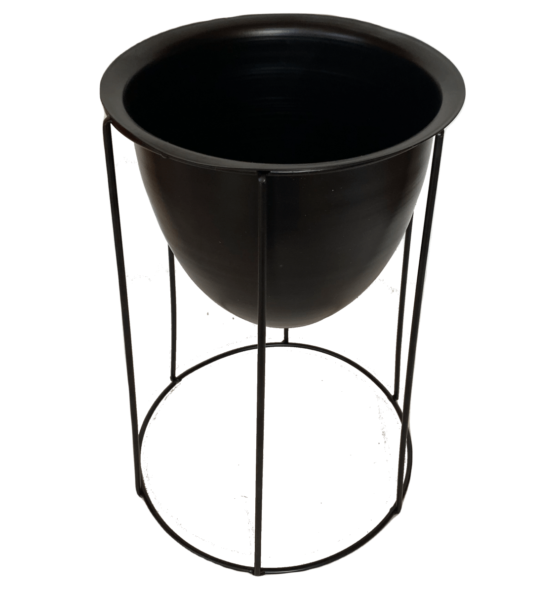Macetero Pedestal Metal 15x15x30cm3