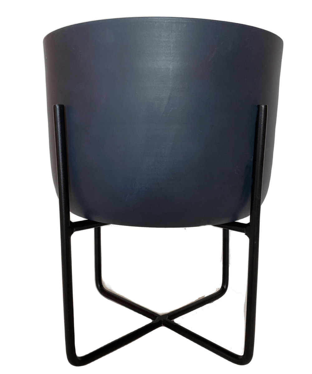 Set De 2 Maceteros Pedestal M 14x14x36 cm + L 22x22x26 cm5