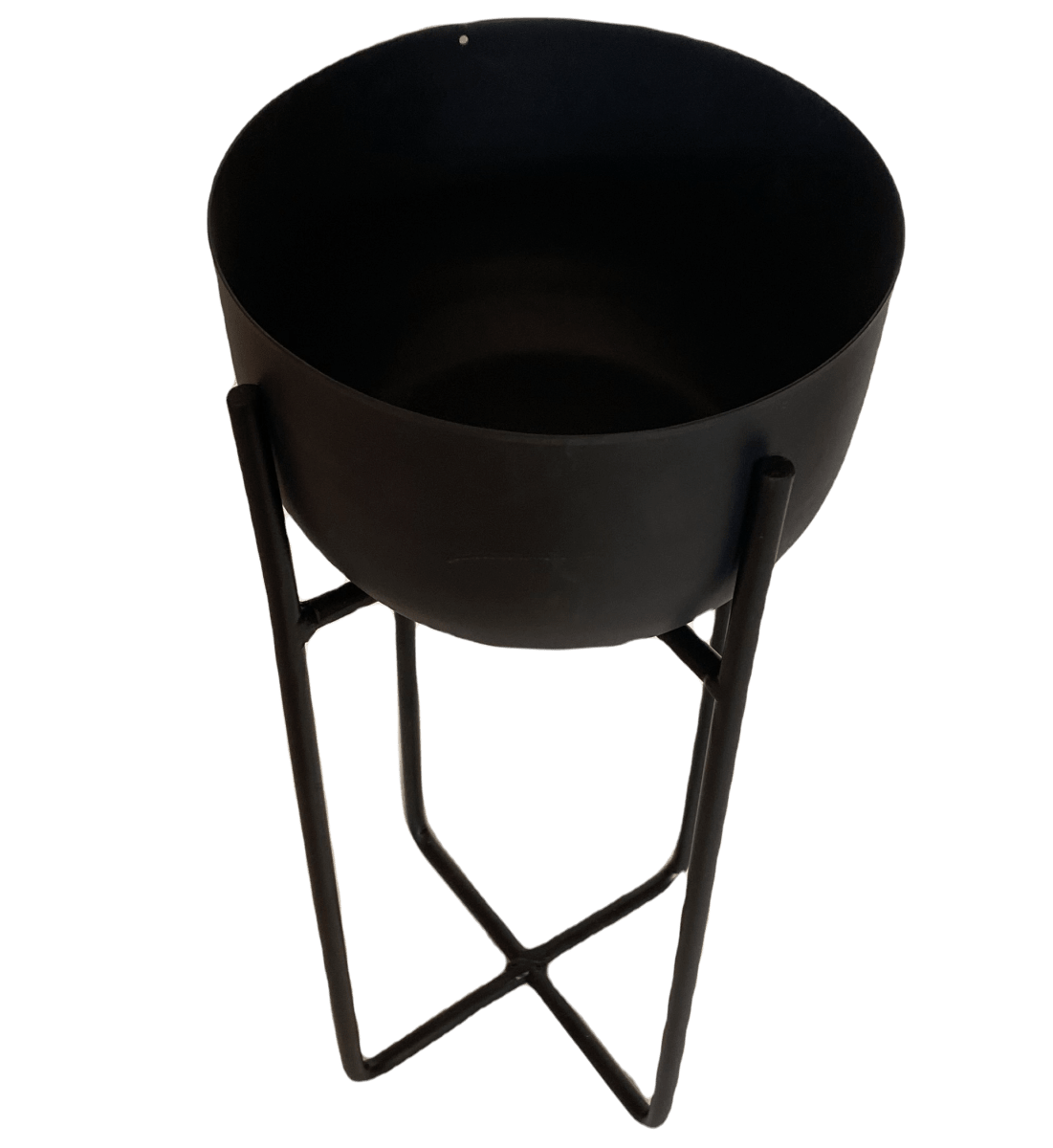 Set De 3 Maceteros Pedestal S 10x10x30 cm, M 14x14x36cm y L 22x22x26cm8