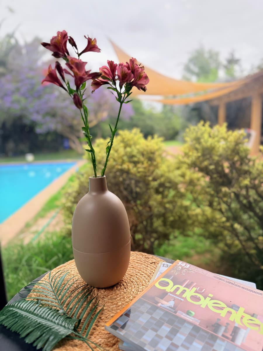 Florero Ovalado Biodegradable 14x26 cm4